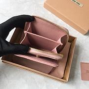 Miu Miu Wallet Pink 10.5x10x3cm - 4