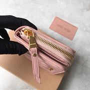 Miu Miu Wallet Pink 10.5x10x3cm - 2