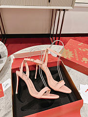Christian Louboutin Loubi Queen Light Pink Patent 10cm - 3