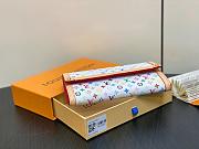 Louis Vuitton LV x TM Sarah Wallet White 19x10.5x2cm - 4