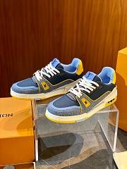 Louis Vuitton LV Trainer Sneaker Blue 02 - 5
