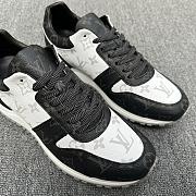 Louis Vuitton LV Run Away Black White Sneaker - 5