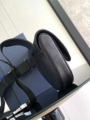 Dior Saddle Bag Black 20x28.6x5cm - 6