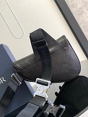 Dior Saddle Bag Black 20x28.6x5cm - 4