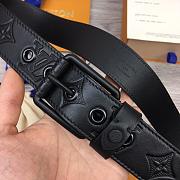Louis Vuitton LV Black Belt 3.5cm - 5