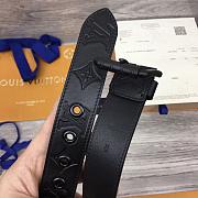 Louis Vuitton LV Black Belt 3.5cm - 3