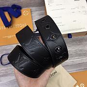 Louis Vuitton LV Black Belt 3.5cm - 2