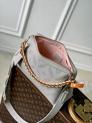 Louis Vuitton LV Hand It All PM Pink Grey 29x18x13cm - 5