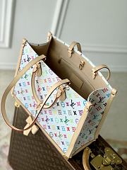 Louis Vuitton OnTheGo MM LV x TM White 35x27x14cm - 6