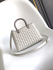 BVLGARI Serpenti Duo Top Handle White Bag 21.5x15x6cm - 4