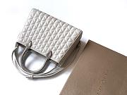 BVLGARI Serpenti Duo Top Handle White Bag 21.5x15x6cm - 3