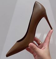 Christian Louboutin Kate Napa Brown Pump Heel 8.5cm - 3