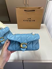 Coach Tabby Shoulder Bag 20 Blue 20cm - 5