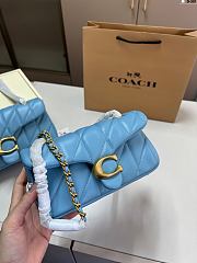 Coach Tabby Shoulder Bag 20 Blue 20cm - 2