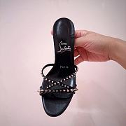 Christian Louboutin 85mm Tatoosh Spikes Mules - 5