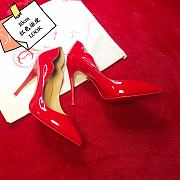 Christian Louboutin Hot Chick Red Patent Pump 10cm - 2