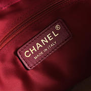 Chanel Vintage Backpack Denim Blue 29cm - 6