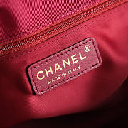 Chanel Vintage Shoulder Bag Denim Blue 27cm - 2
