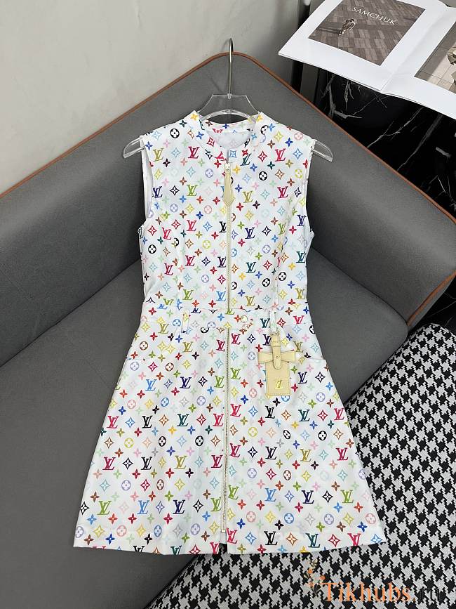 Louis Vuitton LV White Dress 03 - 1