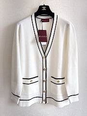 Gucci White Cardigan 02 - 1