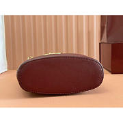Gucci 73 Mini Bucket Bag Burgundy 18.5x20x8.5cm - 6