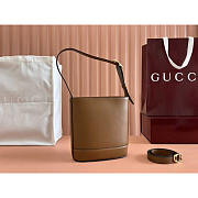 Gucci 73 Mini Bucket Bag Brown 18.5x20x8.5cm - 4
