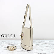 Gucci 73 Mini Bucket Bag White 18.5x20x8.5cm - 4