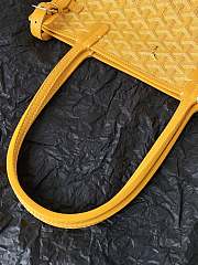 Goyard Pet Carry Bag Yellow 33.5x27x15cm - 5