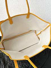 Goyard Pet Carry Bag Yellow 33.5x27x15cm - 4