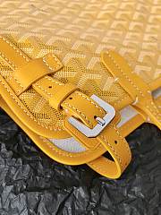 Goyard Pet Carry Bag Yellow 33.5x27x15cm - 3