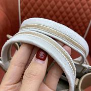 Dior Small Book Tote Natural Oblique 26.5x22x14cm - 5