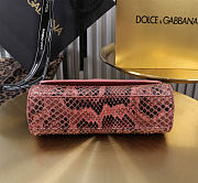 Dolce & Gabbana Sicily Snakeskin Handbag 18x11x6cm - 5