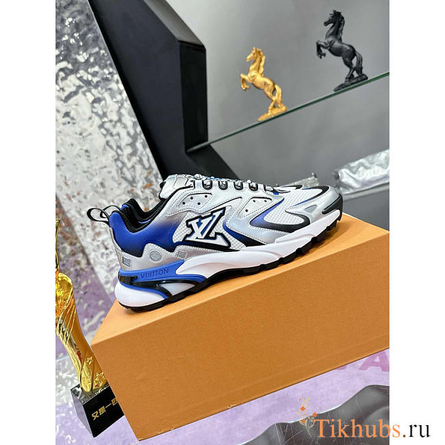 Louis Vuitton LV Runner Tactic Sneaker Blue  - 1