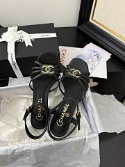 Chanel Sandal Black Heel 5cm - 2