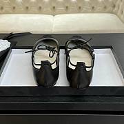 Chanel Mary Janes Black Ballerina Flat - 5