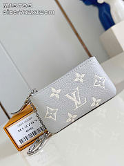Louis Vuitton LV Key Pouch Grey 12cm - 4