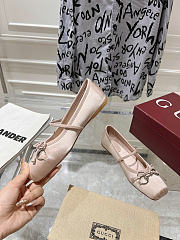 Gucci Women's Horsebit Ballet Flat Rose Satin - 3