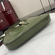 Gucci Jackie Small Shoulder Bag Green 27.5x19x4cm - 6