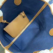 Gucci Totissima Medium Tote Bag Denim Blue 30.5x28x27cm - 5