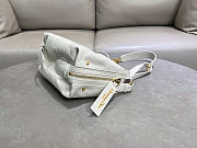 Dior Small D-Journey Bag Vintage Smooth Calfskin Latte 25.5x14.5x14cm - 6