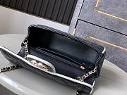 Chanel Wallet On Chain Black & White 19.5x13.5x7cm - 4