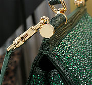 Dolce & Gabbana Medium Sicily Handbag Green 20x16x8cm - 6