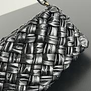 Bottega Veneta Kalimero Cha-Cha Bag Black 28.5x15x6cm - 2