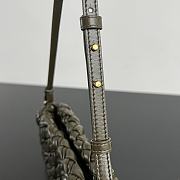 Bottega Veneta Kalimero Cha-Cha Bag Green 28.5x15x6cm - 3