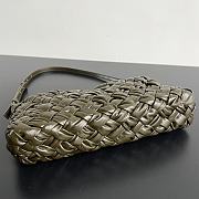 Bottega Veneta Kalimero Cha-Cha Bag Green 28.5x15x6cm - 2