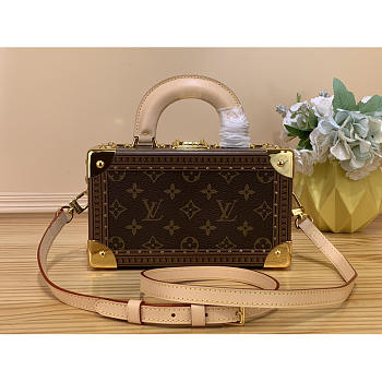 Louis Vuitton LV Valisette Tresor Monogram 22.5x14.5x11.5cm