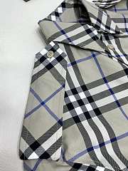 Burberry Check Cotton Shirt Dress  - 5