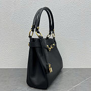 Celine Medium Annabel Bag Supple Calfskin Black 36.5x28.5x10cm - 3