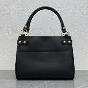 Celine Medium Annabel Bag Supple Calfskin Black 36.5x28.5x10cm - 4