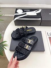 Chanel Black Slides 23 - 5